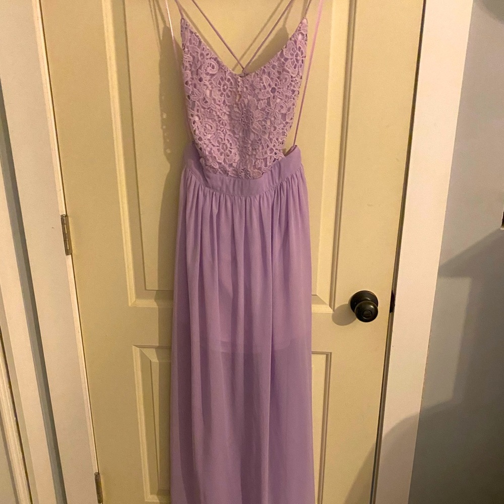 Double Zero Boutique Dress - Lavender